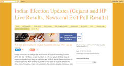 Desktop Screenshot of election.arvindkatoch.com